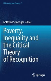 bokomslag Poverty, Inequality and the Critical Theory of Recognition