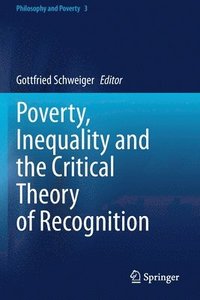 bokomslag Poverty, Inequality and the Critical Theory of Recognition