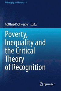 bokomslag Poverty, Inequality and the Critical Theory of Recognition