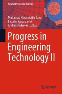 bokomslag Progress in Engineering Technology II