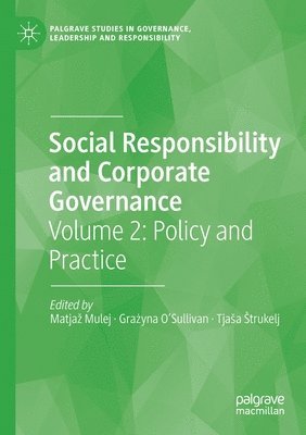 bokomslag Social Responsibility and Corporate Governance