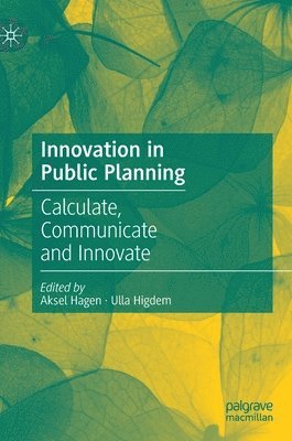bokomslag Innovation in Public Planning