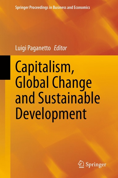 bokomslag Capitalism, Global Change and Sustainable Development