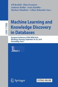 bokomslag Machine Learning and Knowledge Discovery in Databases