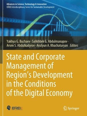 bokomslag State and Corporate Management of Region's Development in the Conditions of the Digital Economy