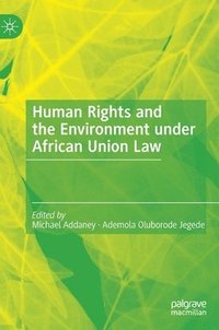 bokomslag Human Rights and the Environment under African Union Law