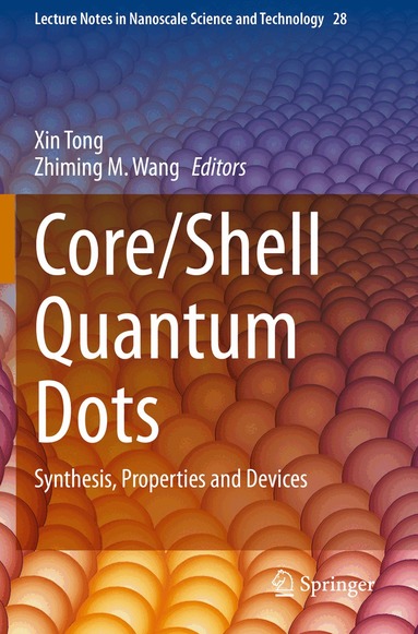 Xin Tong, Zhiming M. Wang - Core/Shell Quantum Dots, Häftad