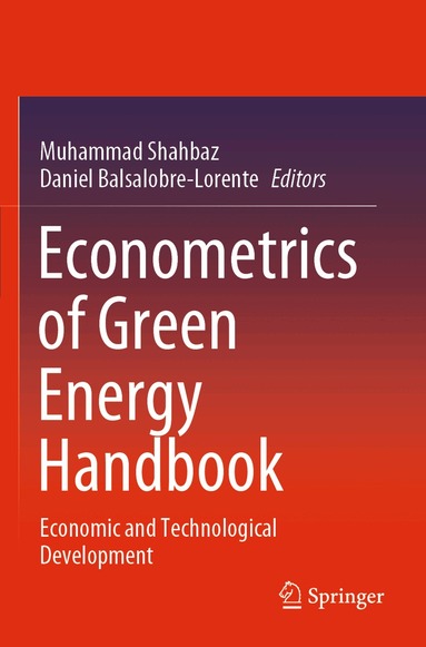 Muhammad Shahbaz, Daniel Balsalobre-Lorente - Econometrics of Green Energy Handbook, Häftad