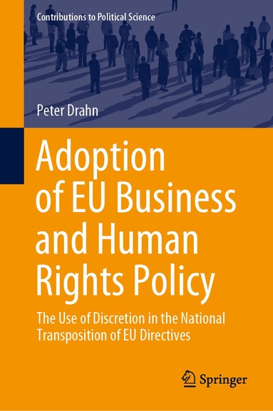 Peter Drahn - Adoption of EU Business and Human Rights Policy, Inbunden