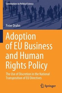 bokomslag Adoption of EU Business and Human Rights Policy
