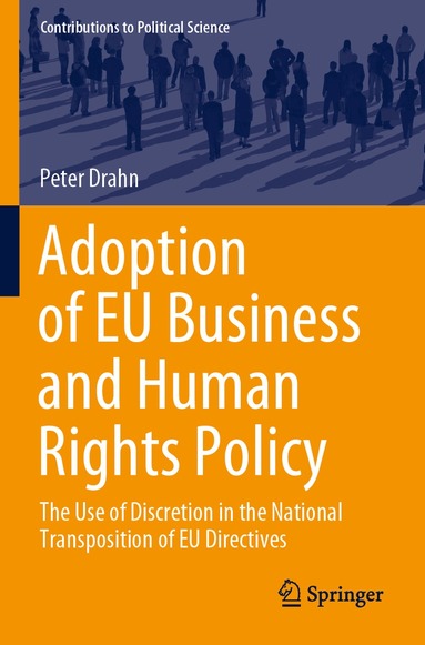 Peter Drahn - Adoption of EU Business and Human Rights Policy, Häftad