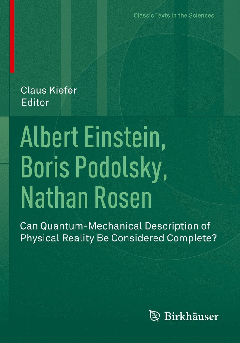 Albert Einstein, Boris Podolsky, Nathan Rosen 1