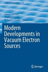 bokomslag Modern Developments in Vacuum Electron Sources