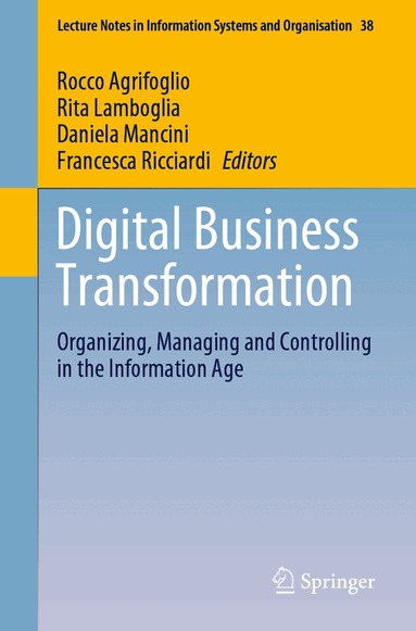 Rocco Agrifoglio, Rita Lamboglia, Daniela Mancini, Francesca Ricciardi - Digital Business Transformation, Häftad
