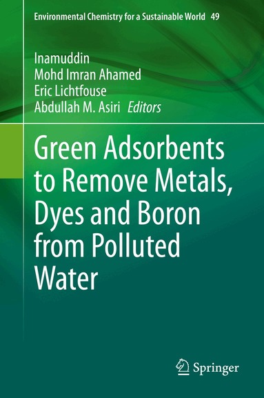 Inamuddin, Mohd Imran Ahamed, Eric Lichtfouse, Abdullah M. Asiri - Green Adsorbents to Remove Metals, Dyes and Boron from Polluted Water, Inbunden