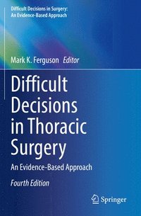bokomslag Difficult Decisions in Thoracic Surgery