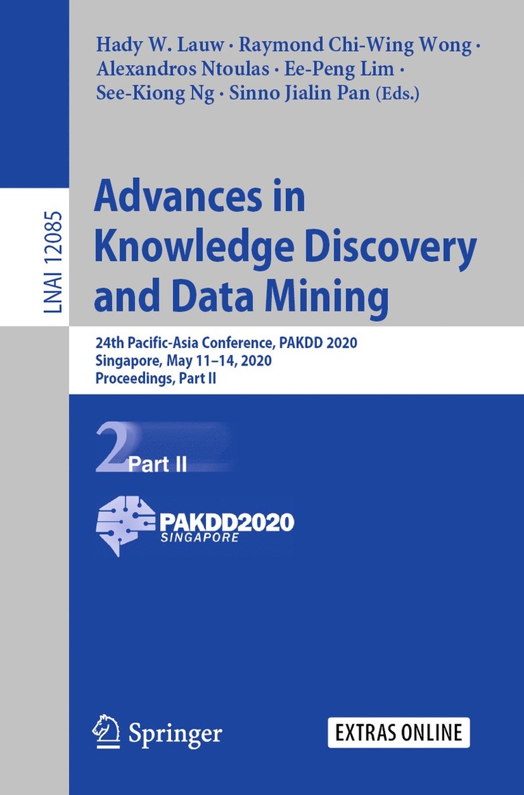 Hady W. Lauw, Raymond Chi-Wing Wong, Alexandros Ntoulas, Ee-Peng Lim, See-Kiong Ng, Sinno Jialin Pan - Advances in Knowledge Discovery and Data Mining, Häftad