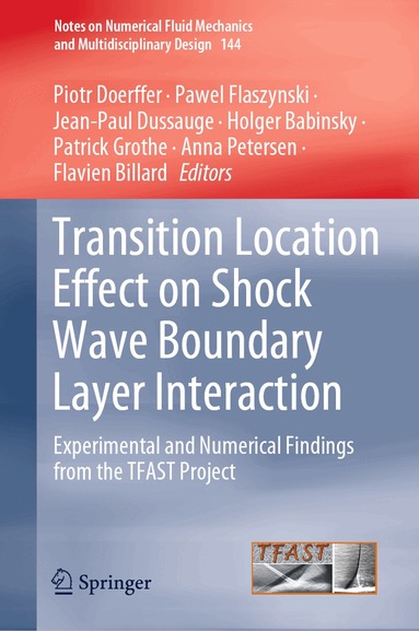 Piotr Doerffer, Pawel Flaszynski, Jean-Paul Dussauge, Holger Babinsky, Patrick Grothe, Anna Petersen, Flavien Billard - Transition Location Effect on Shock Wave Boundary Layer Interaction, Inbunden