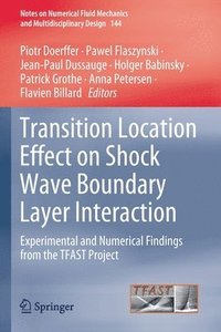 bokomslag Transition Location Effect on Shock Wave Boundary Layer Interaction