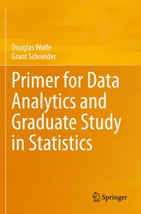 bokomslag Primer for Data Analytics and Graduate Study in Statistics