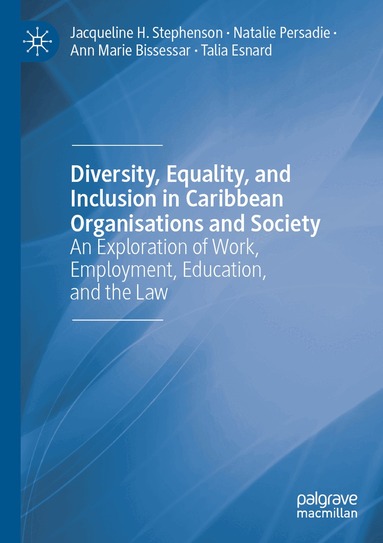 Jacqueline H. Stephenson, Natalie Persadie, Ann Marie Bissessar, Talia Esnard - Diversity, Equality, and Inclusion in Caribbean Organisations and Society, Häftad