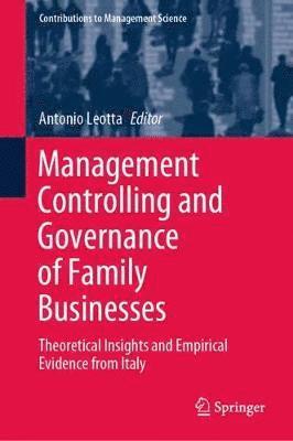 bokomslag Management Controlling and Governance of Family Businesses