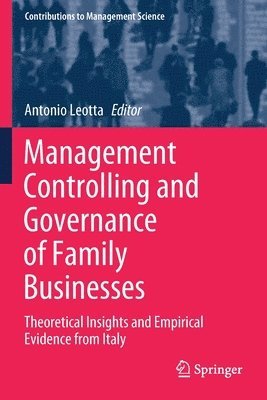 bokomslag Management Controlling and Governance of Family Businesses