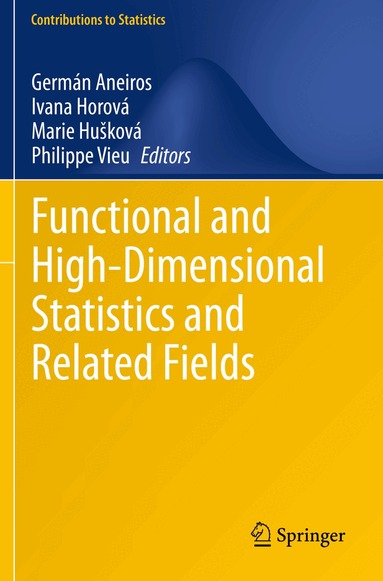 Germán Aneiros, Ivana Horová, Marie Hušková, Philippe Vieu - Functional and High-Dimensional Statistics and Related Fields, Häftad
