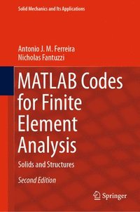 bokomslag MATLAB Codes for Finite Element Analysis