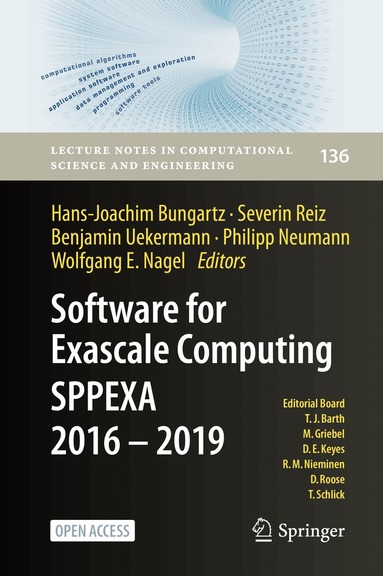 Hans-Joachim Bungartz, Severin Reiz, Benjamin Uekermann, Philipp Neumann, Wolfgang E. Nagel - Software for Exascale Computing - SPPEXA 2016-2019, Inbunden