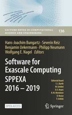 Software for Exascale Computing - SPPEXA 2016-2019 1