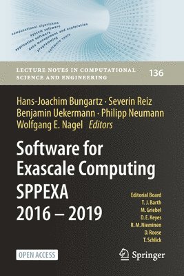 Software for Exascale Computing - SPPEXA 2016-2019 1