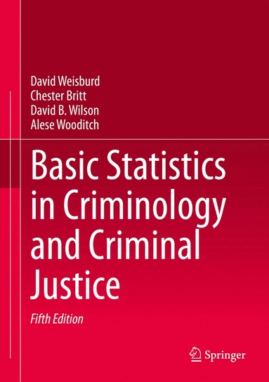 bokomslag Basic Statistics in Criminology and Criminal Justice