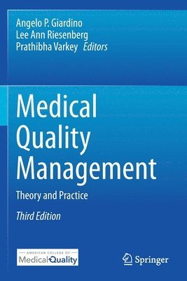 bokomslag Medical Quality Management