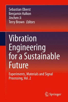 bokomslag Vibration Engineering for a Sustainable Future