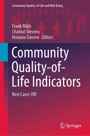 Frank Ridzi, Chantal Stevens, Melanie Davern - Community Quality-of-Life Indicators, Inbunden