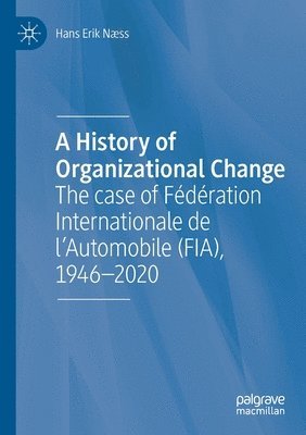 bokomslag A History of Organizational Change