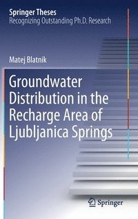 bokomslag Groundwater Distribution in the Recharge Area of Ljubljanica Springs