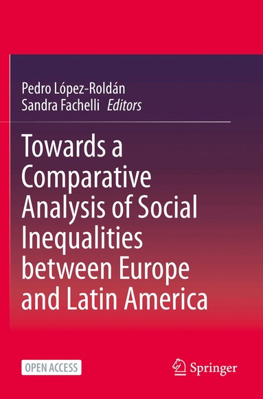 Pedro López-Roldán, Sandra Fachelli - Towards a Comparative Analysis of Social Inequalities between Europe and Latin America, Häftad