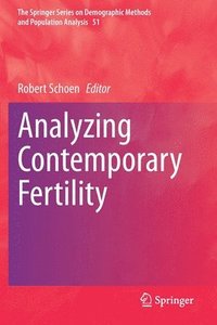 bokomslag Analyzing Contemporary Fertility