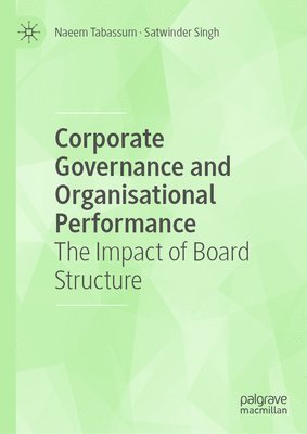 bokomslag Corporate Governance and Organisational Performance