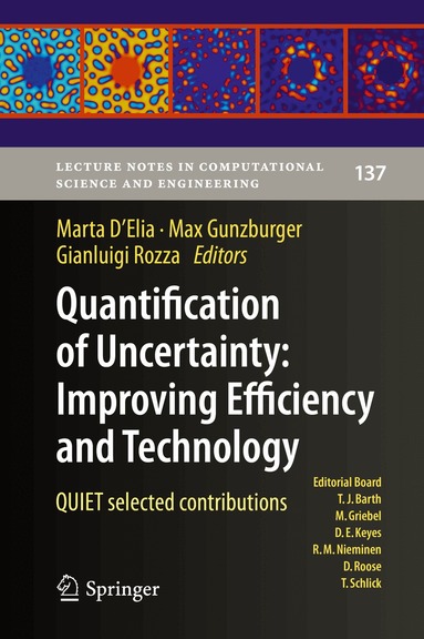 Marta D'Elia, Max Gunzburger, Gianluigi Rozza - Quantification of Uncertainty: Improving Efficiency and Technology, Inbunden