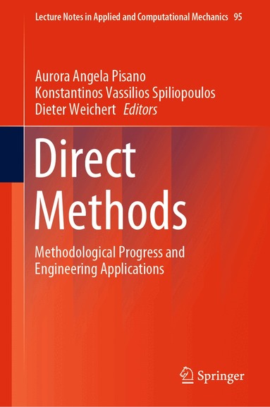 Aurora Angela Pisano, Konstantinos Vassilios Spiliopoulos, Dieter Weichert - Direct Methods, Inbunden