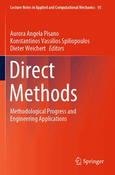 Aurora Angela Pisano, Konstantinos Vassilios Spiliopoulos, Dieter Weichert - Direct Methods, Häftad