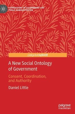 bokomslag A New Social Ontology of Government