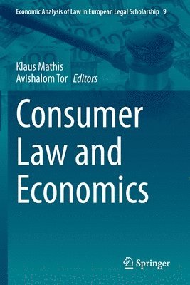 bokomslag Consumer Law and Economics