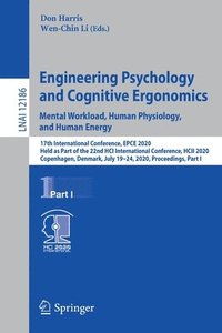 bokomslag Engineering Psychology and Cognitive Ergonomics. Mental Workload, Human Physiology, and Human Energy