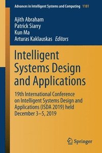 bokomslag Intelligent Systems Design and Applications