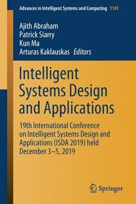 bokomslag Intelligent Systems Design and Applications