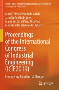 bokomslag Proceedings of the International Congress of Industrial Engineering (ICIE2019)